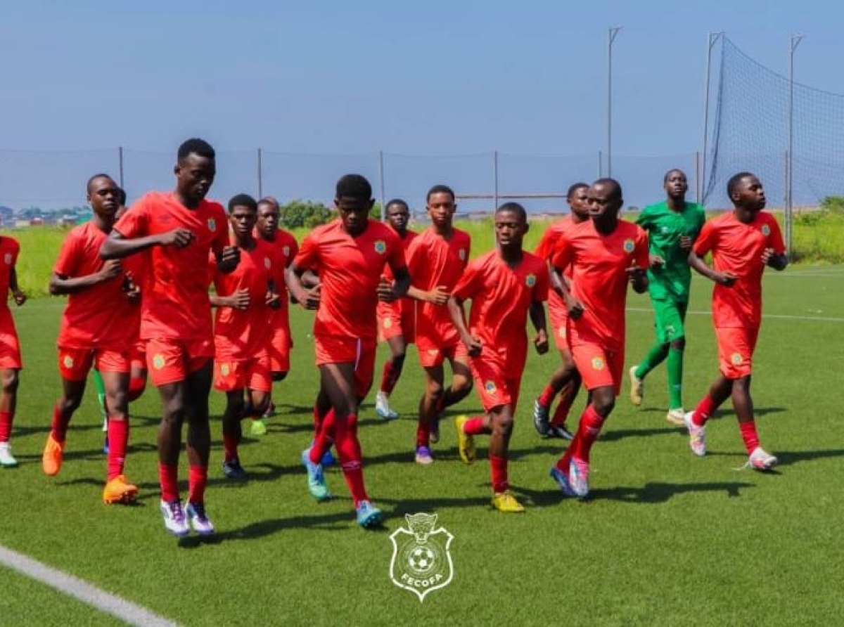 U17 : les Léopards intensifient les entraînements avant de s’envoler pour le Cameroun